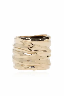 FERRAGAMO GOLD Brass ring