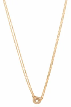 FERRAGAMO GOLD āGanstarsā necklace