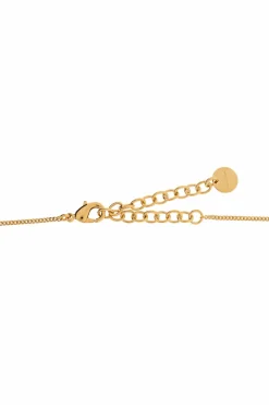 FERRAGAMO GOLD Necklace with pearl pendant