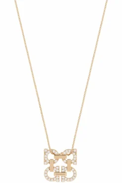 FERRAGAMO GOLD Necklace with pendant