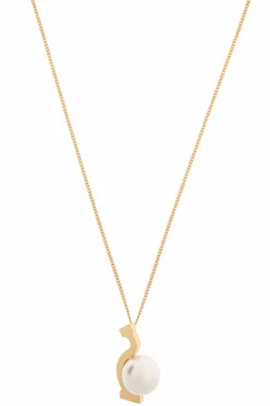 FERRAGAMO GOLD Pendant Necklace
