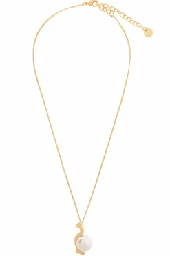 FERRAGAMO GOLD Pendant Necklace