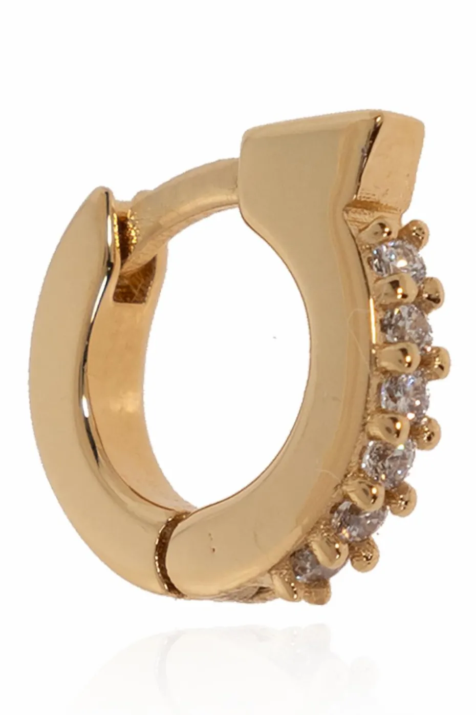 FERRAGAMO GOLD Set of three earrings