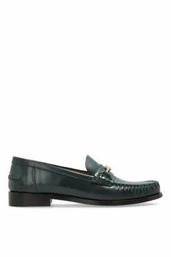FERRAGAMO GREEN "Harry" loafers