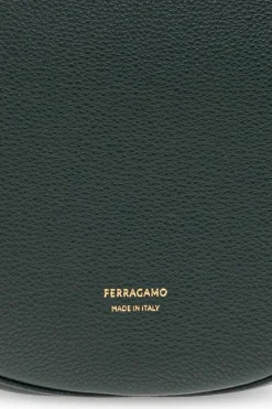 FERRAGAMO GREEN Shoulder bag