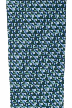 FERRAGAMO GREEN Silk tie