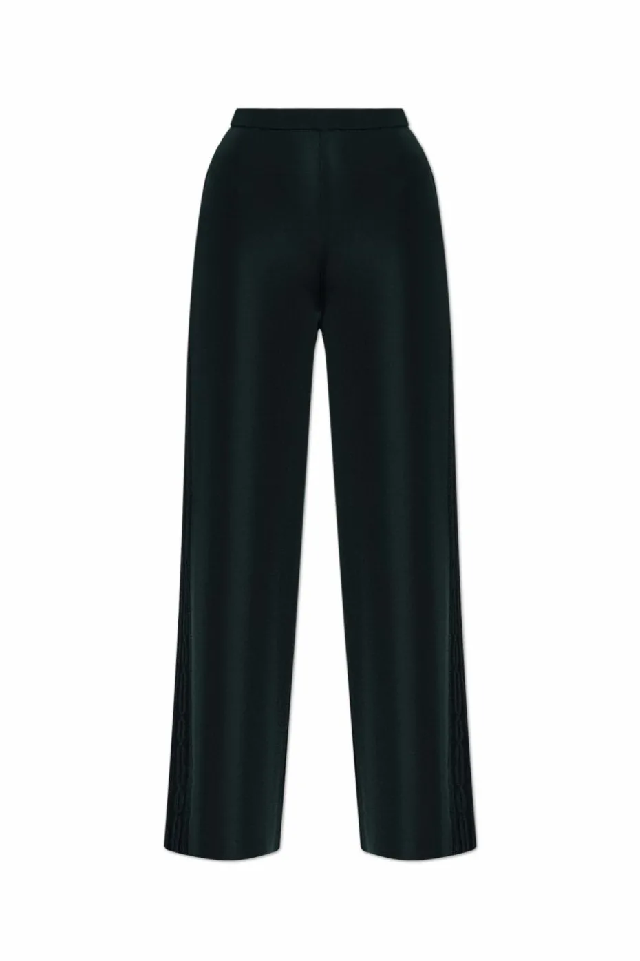 FERRAGAMO GREEN Straight-leg pants
