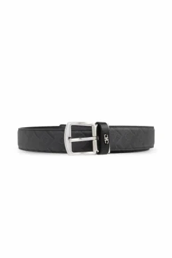 FERRAGAMO GREY Reversible belt