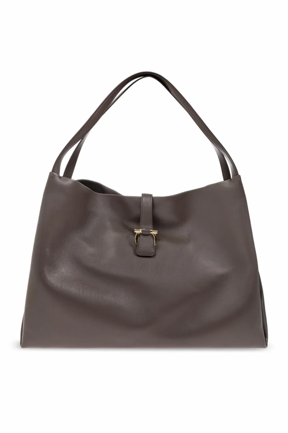 FERRAGAMO GREY Shopper bag size large