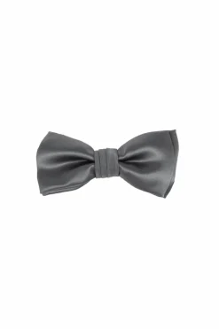 FERRAGAMO GREY Silk Bow Tie