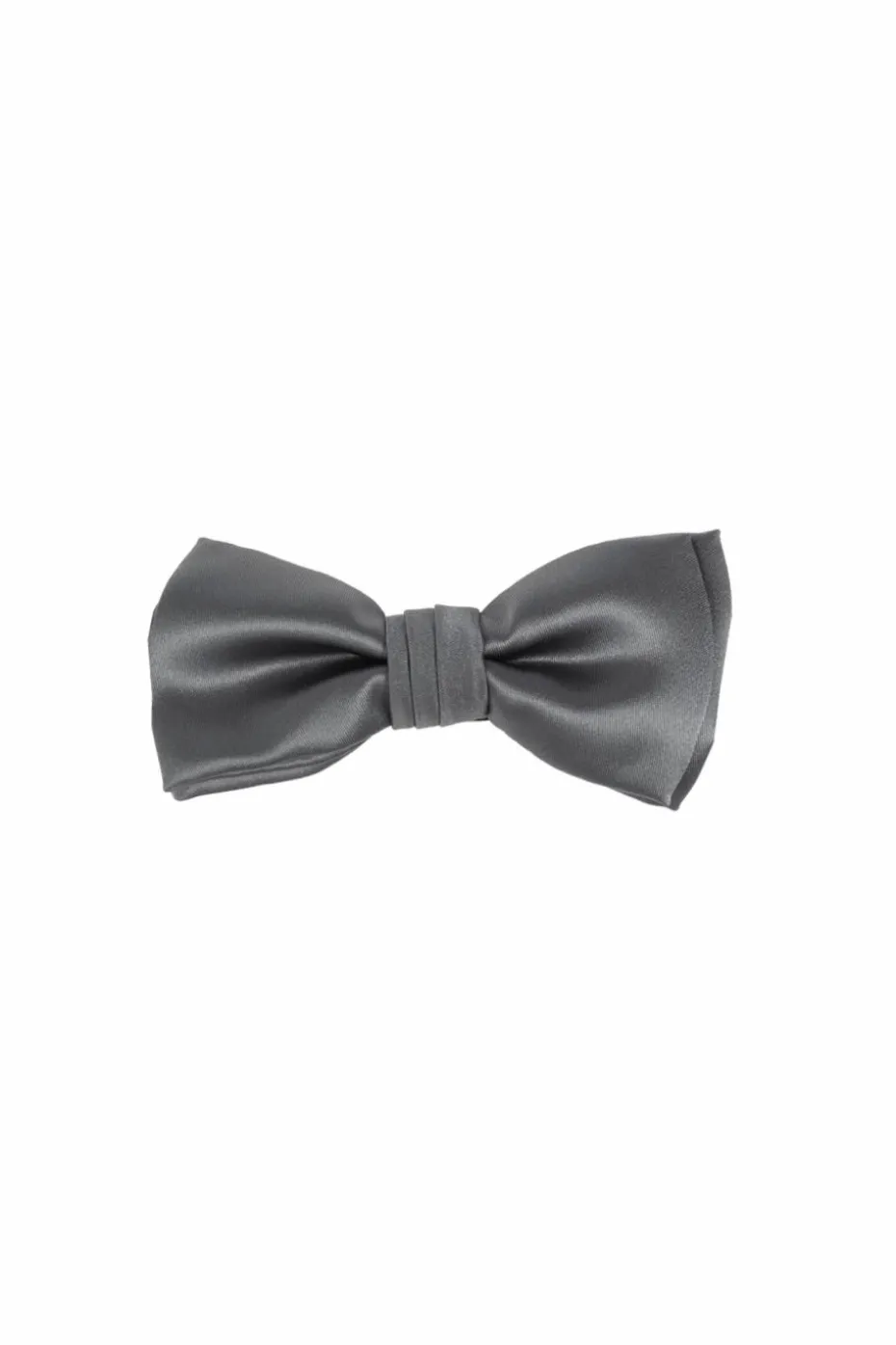 FERRAGAMO GREY Silk Bow Tie