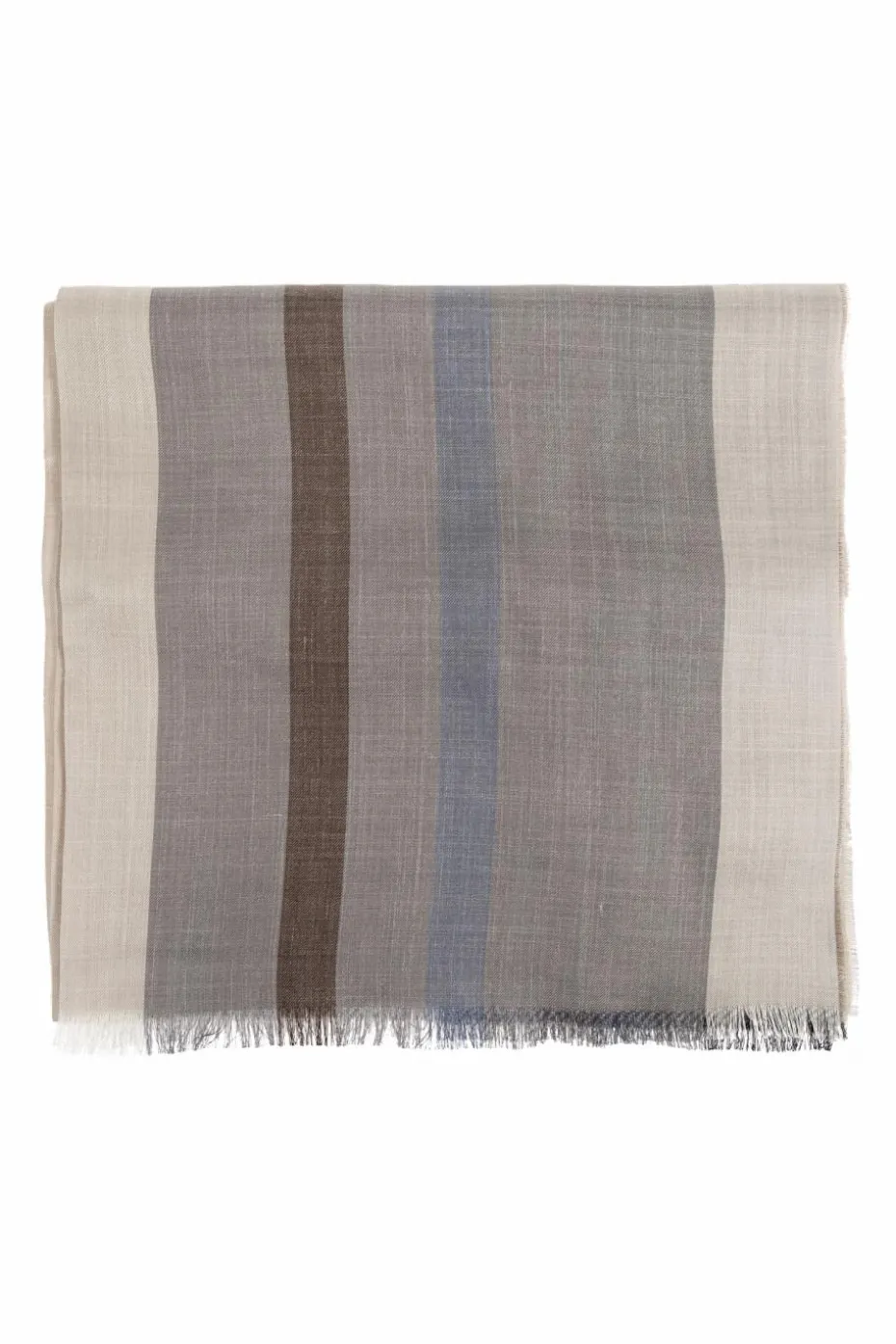 FERRAGAMO GREY Silk scarf
