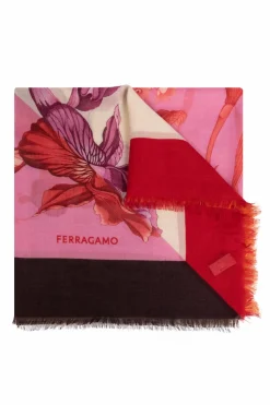 FERRAGAMO MULTICOLOUR Cashmere Scarf