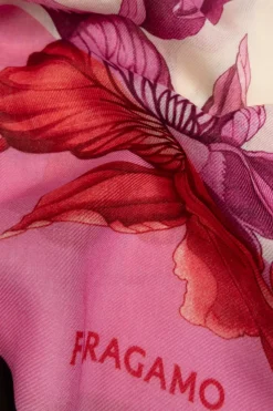 FERRAGAMO MULTICOLOUR Cashmere Scarf