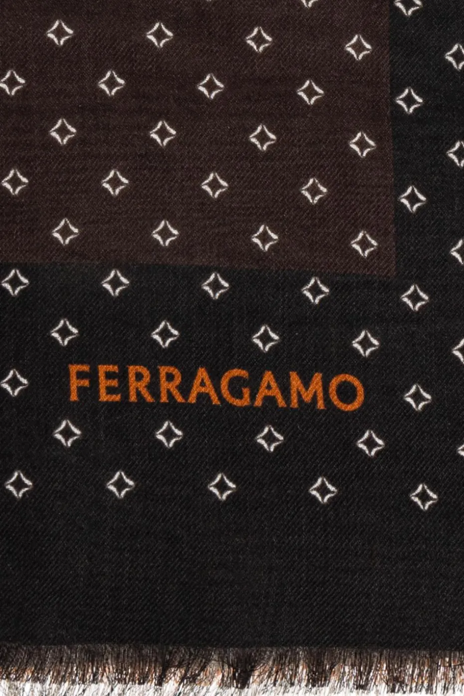FERRAGAMO MULTICOLOUR Cashmere scarf