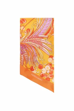 FERRAGAMO MULTICOLOUR Silk scarf