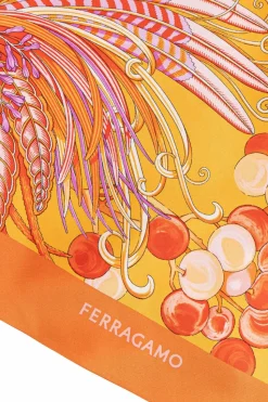 FERRAGAMO MULTICOLOUR Silk scarf