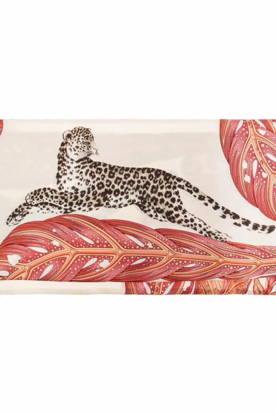 FERRAGAMO MULTICOLOUR Silk scarf with print