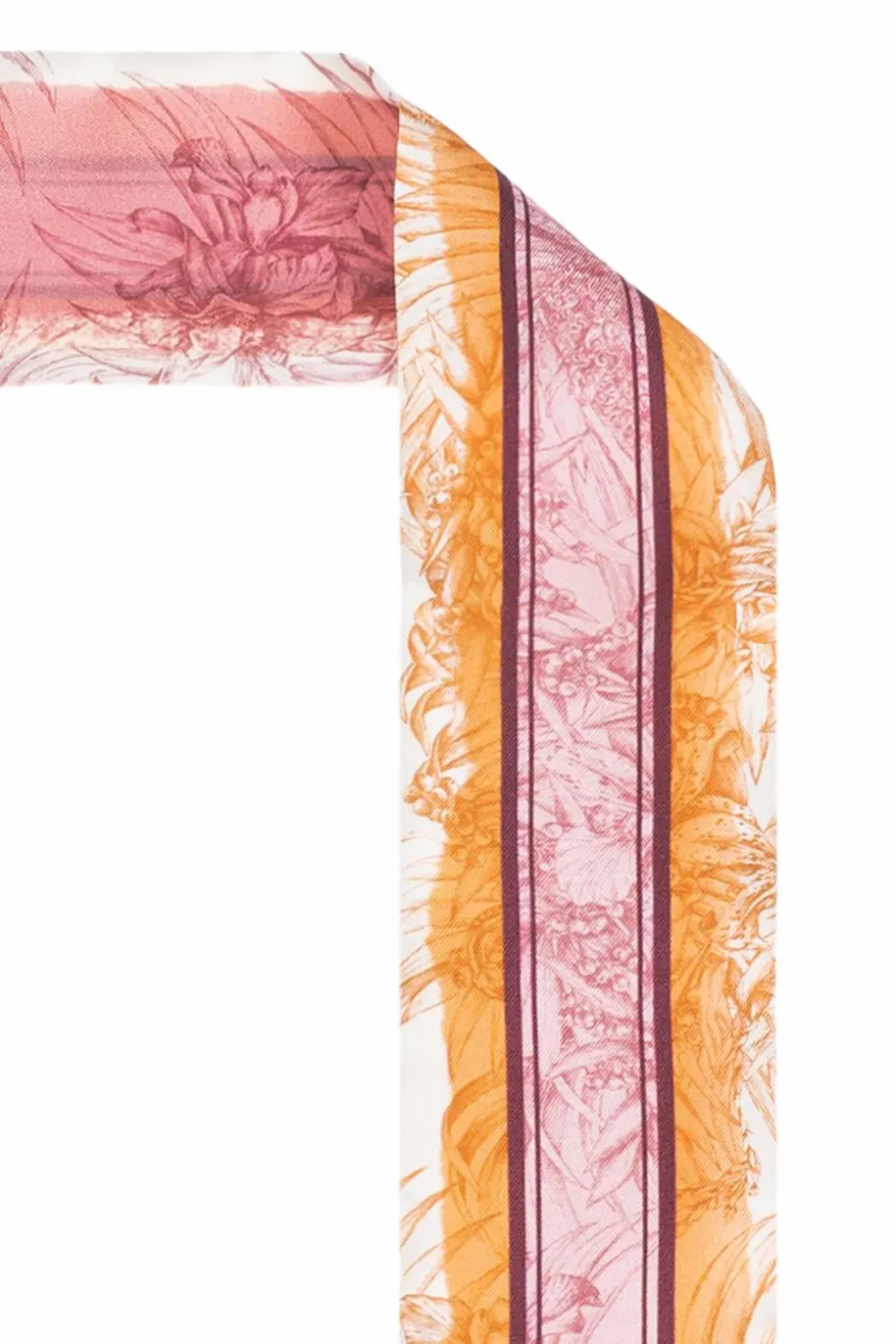 FERRAGAMO MULTICOLOUR Silk scarf