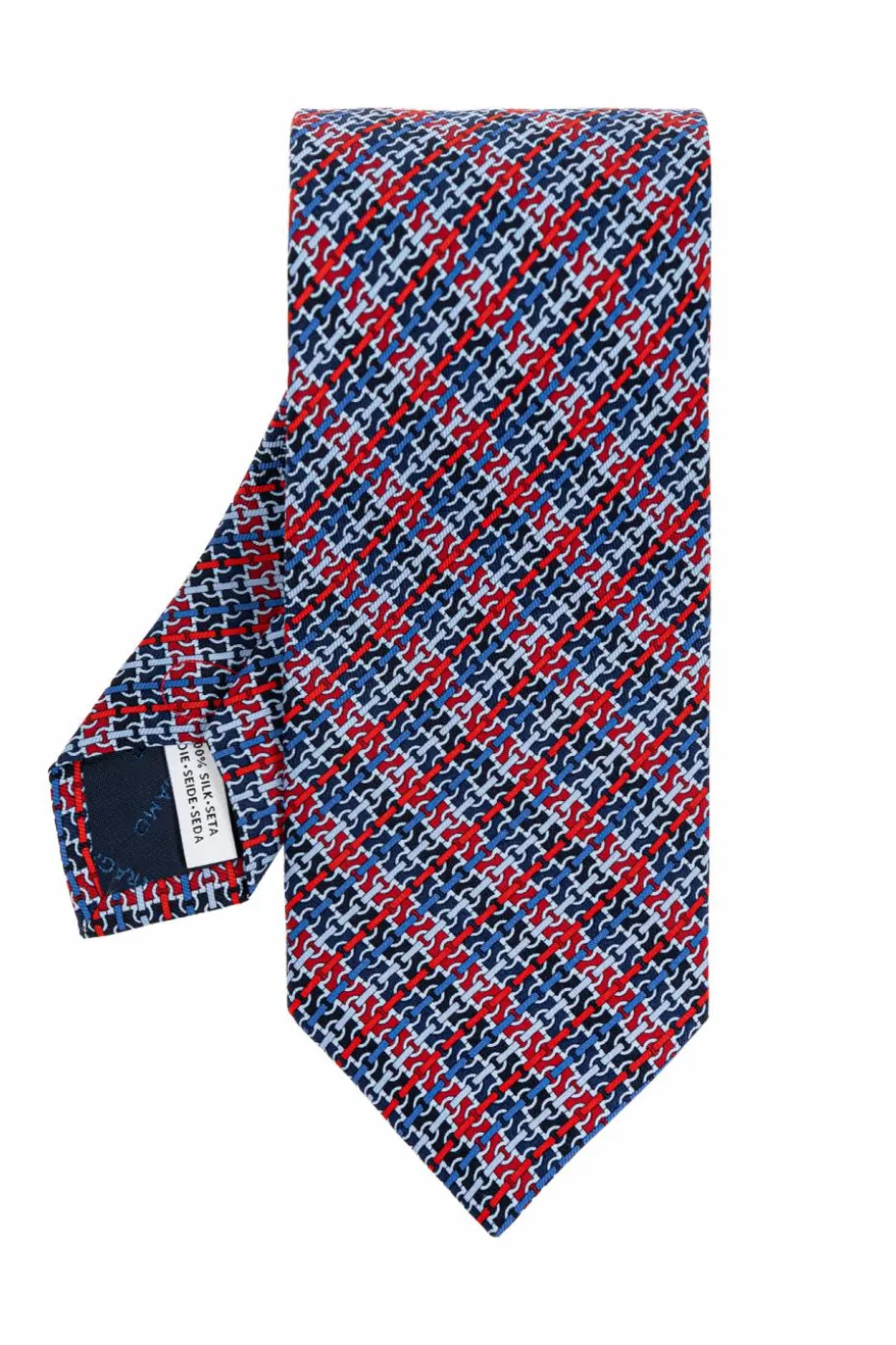 FERRAGAMO MULTICOLOUR Silk tie