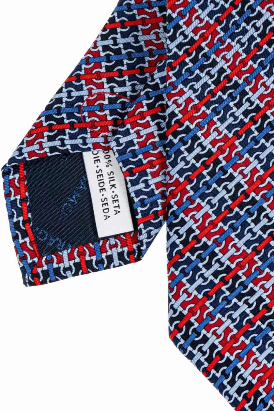 FERRAGAMO MULTICOLOUR Silk tie