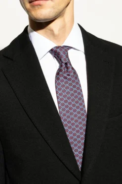 FERRAGAMO MULTICOLOUR Silk tie