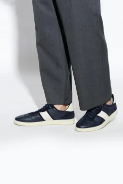 FERRAGAMO NAVY BLUE ‘Achille’ sneakers