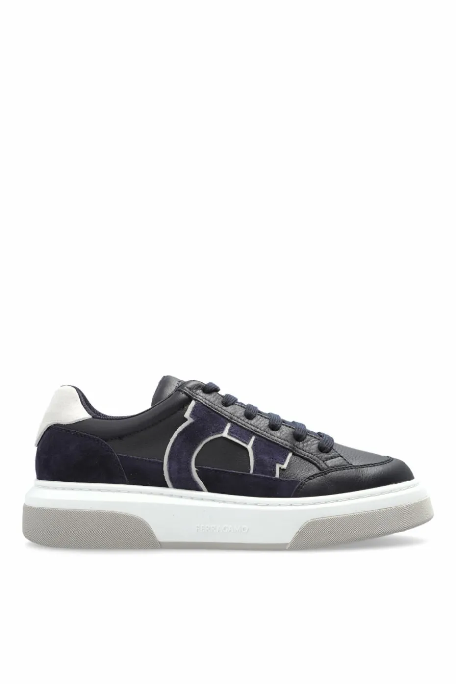 FERRAGAMO NAVY BLUE Cassina GA sports shoes