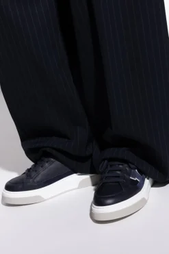 FERRAGAMO NAVY BLUE Cassina GA sports shoes