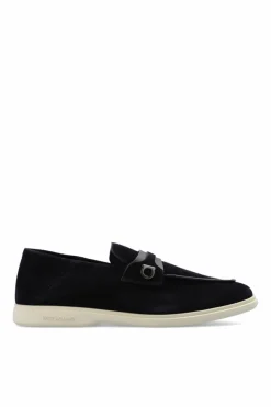 FERRAGAMO NAVY BLUE āDrameā shoes