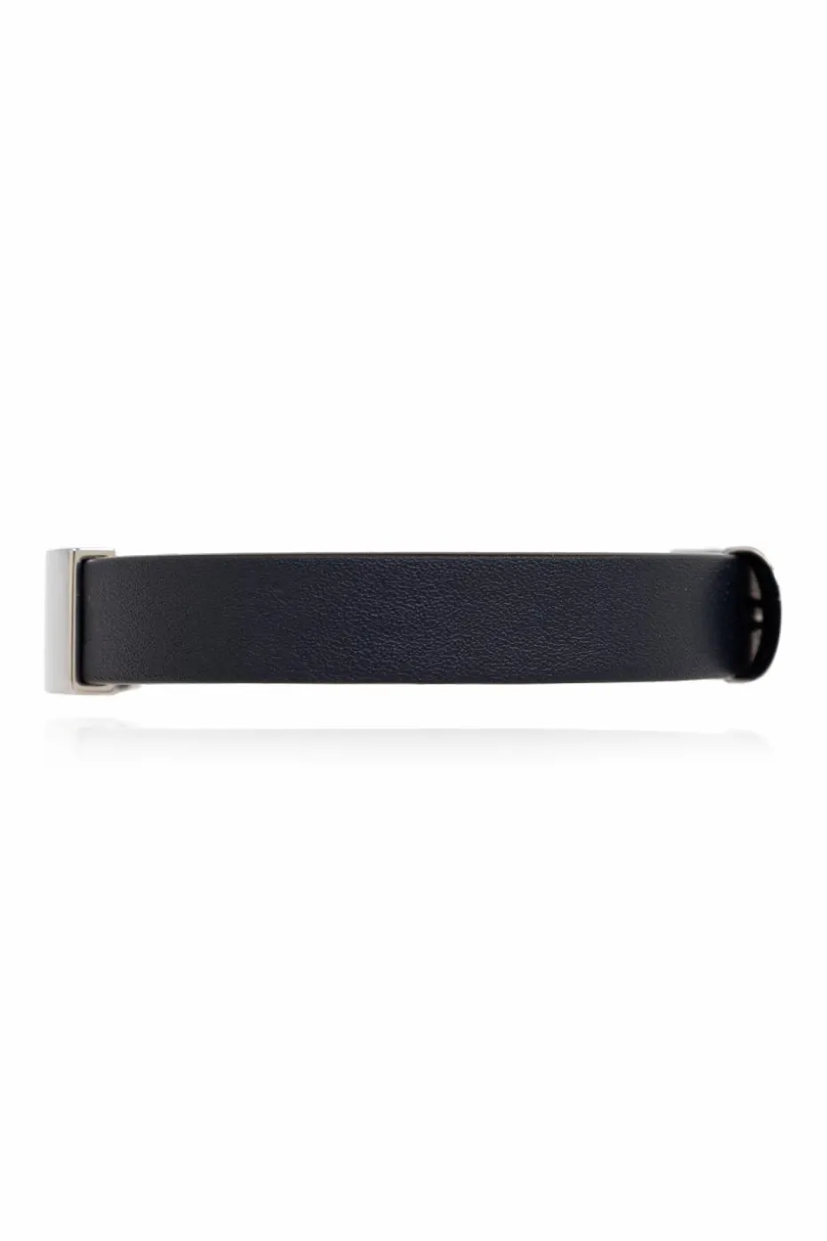 FERRAGAMO NAVY BLUE Leather bracelet