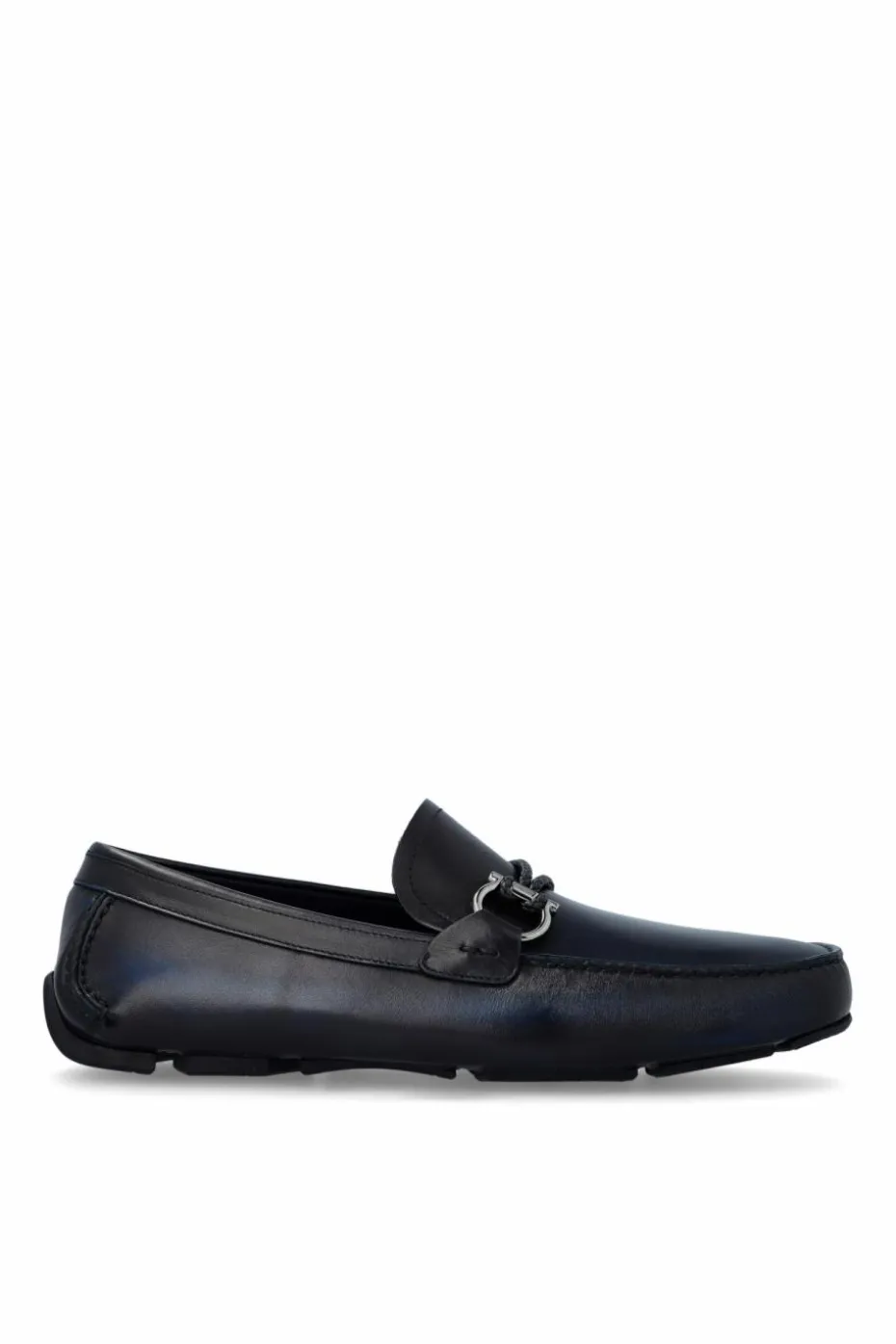 FERRAGAMO NAVY BLUE Loafers Front