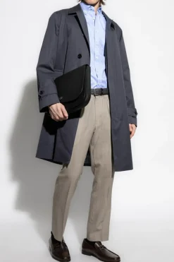 FERRAGAMO NAVY BLUE Monogram Shirt
