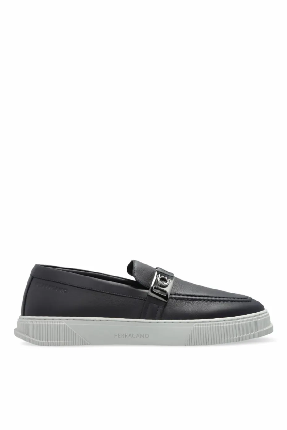 FERRAGAMO NAVY BLUE Shoes 'Brad'