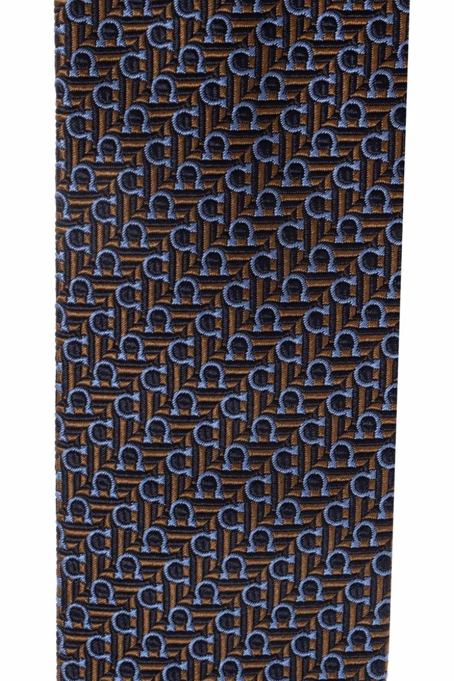 FERRAGAMO NAVY BLUE Silk tie