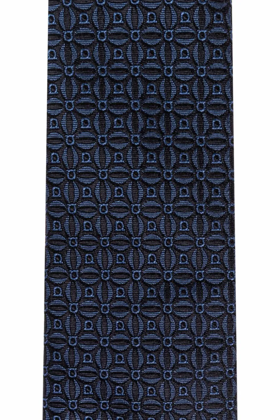 FERRAGAMO NAVY BLUE Silk tie
