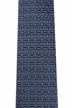 FERRAGAMO NAVY BLUE Silk tie