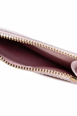 FERRAGAMO PINK Card case with keychain