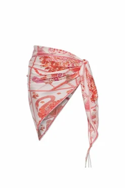 FERRAGAMO PINK Silk pareo