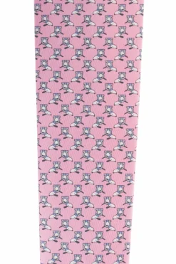 FERRAGAMO PINK Silk tie