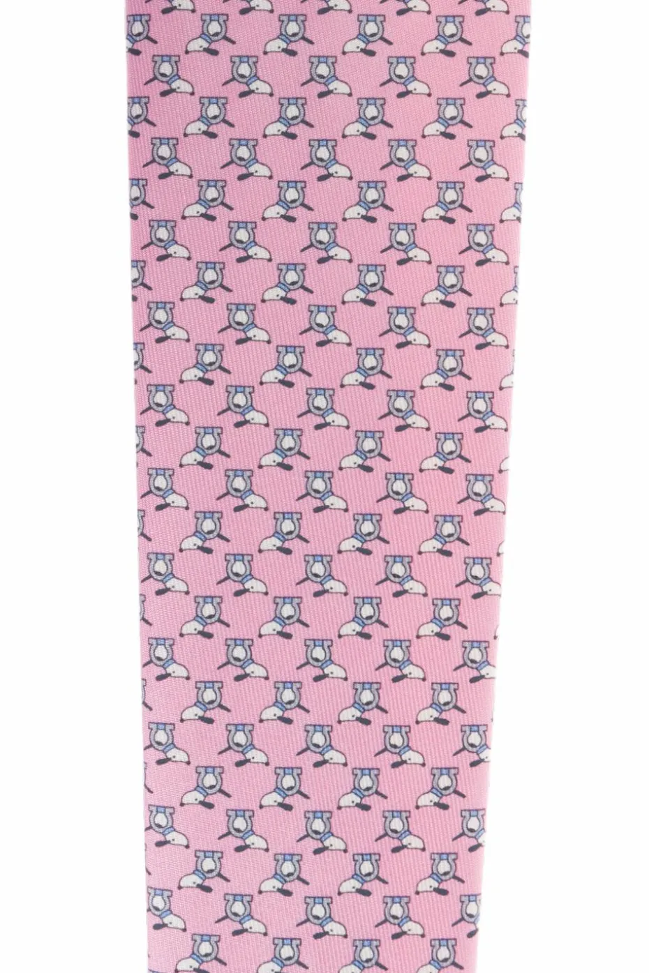 FERRAGAMO PINK Silk tie