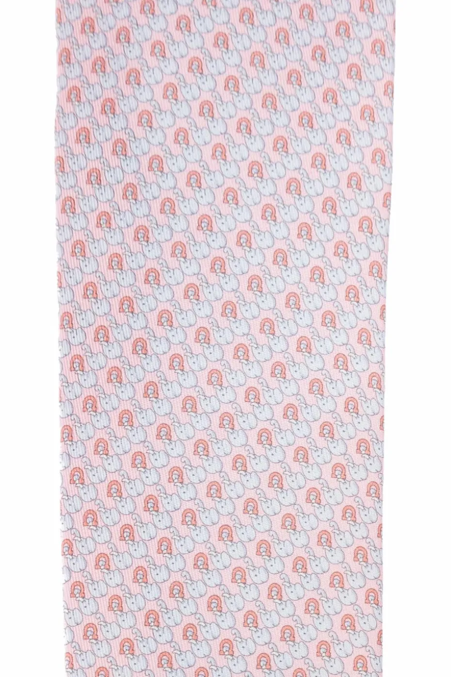 FERRAGAMO PINK Silk tie