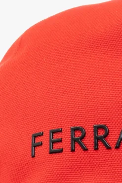 FERRAGAMO RED Baseball cap