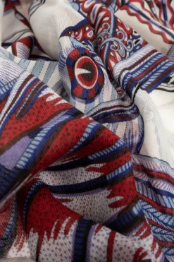 FERRAGAMO RED Cashmere scarf