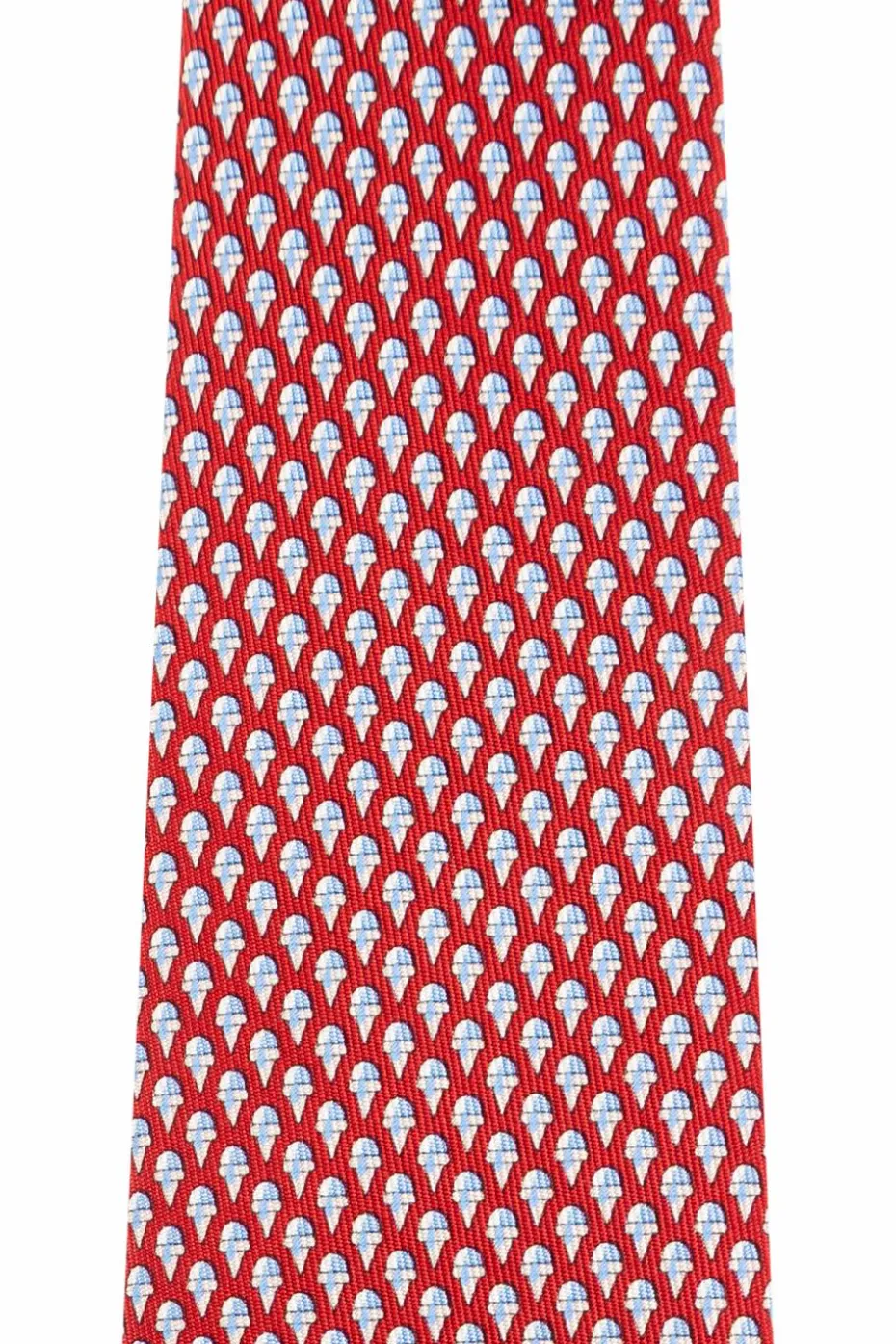 FERRAGAMO RED Silk tie