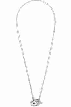 FERRAGAMO SILVER Brass Necklace