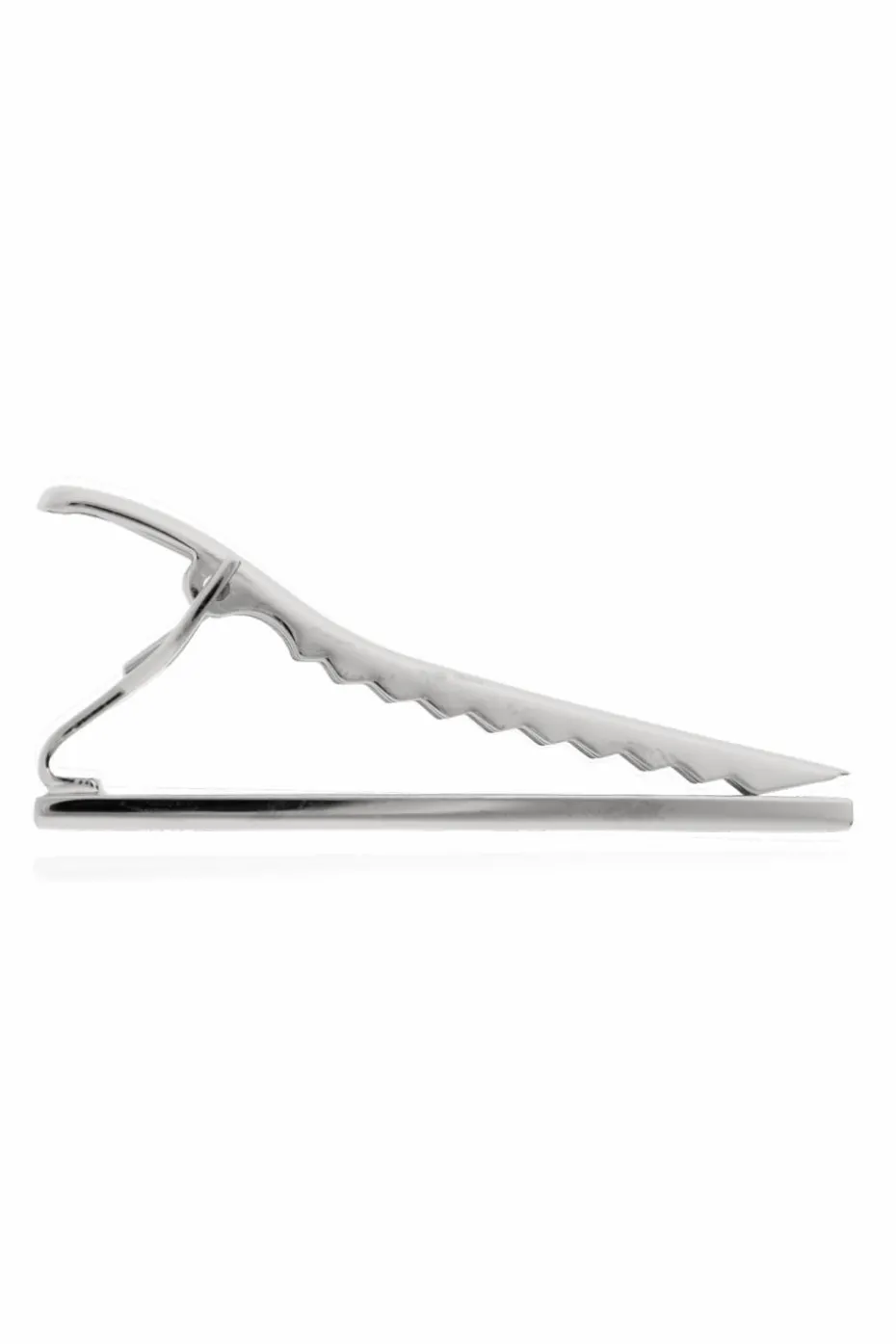 FERRAGAMO SILVER Tie clip