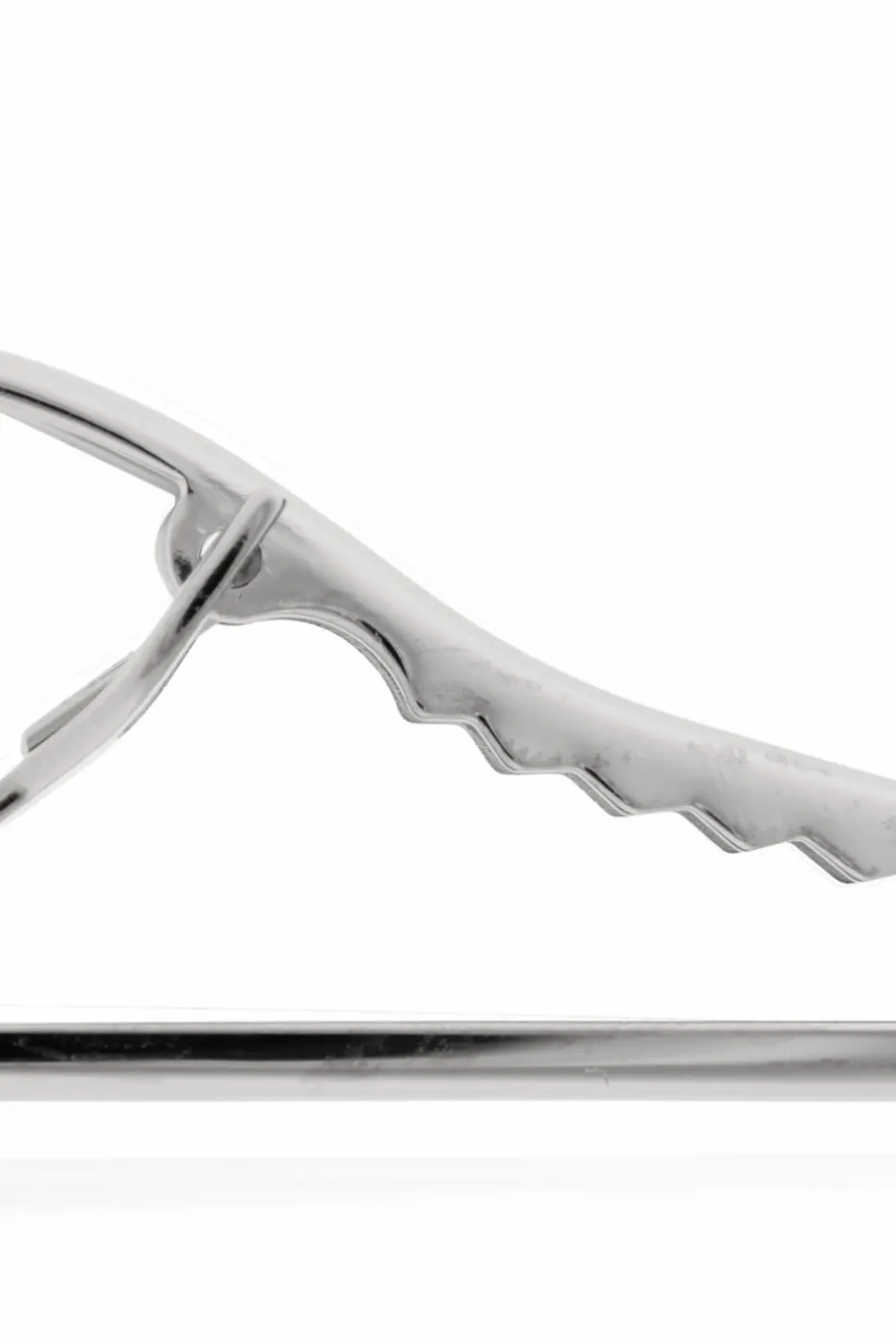 FERRAGAMO SILVER Tie clip