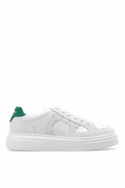 FERRAGAMO WHITE āCassinaā sneakers