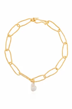 forte_forte GOLD Bronze necklace